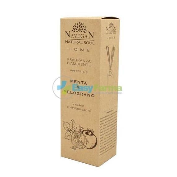 Pharmalife Navegan Natural Soul Home Fragranza D'ambiente Essenziale Menta e Melograno 100 Ml | Acquista Online su Farmaclick