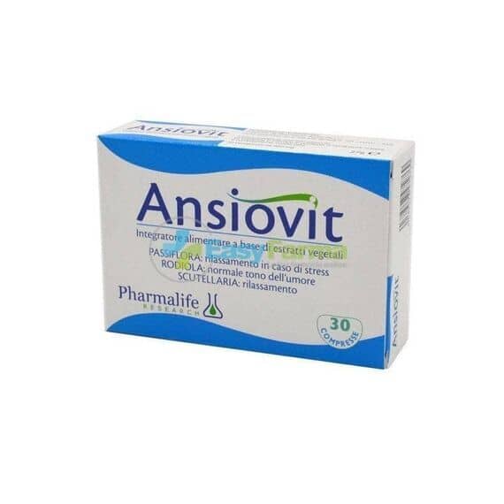 Ansiovit Integratore per il Benessere Psicofisico 30 Compresse | Acquista Online su Farmaclick