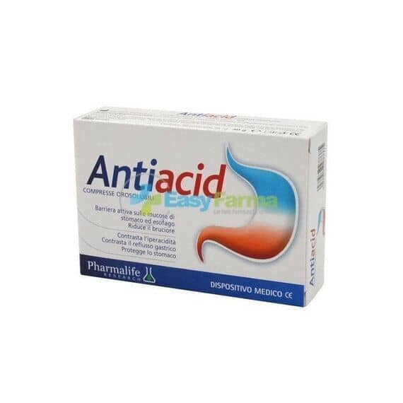 Pharmalife Antiacid 30 Compresse Orosolubili | Acquista Online su Farmaclick