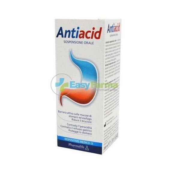Pharmalife Antiacid Sospensione Orale 200 Ml | Acquista Online su Farmaclick