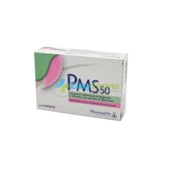 Pharmalife Pms 50 Integratore Alimentare di Magnesio e Vitamine 30 Compresse | Acquista Online su Farmaclick