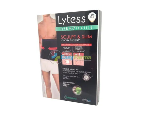 Lytess Dermotextile Sculpt E Slim Cintura Snellente Uomo Taglia L/Xl