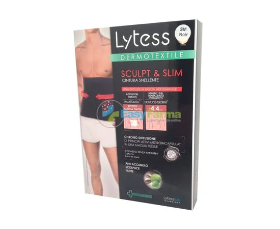 Lytess Dermotextile Sculpt E Slim Cintura Snellente Uomo Taglia S/M