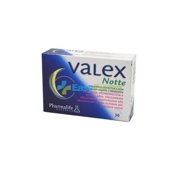 Pharmalife Valex Notte Integratore Alimentare 30 Compresse | Acquista Online su Farmaclick