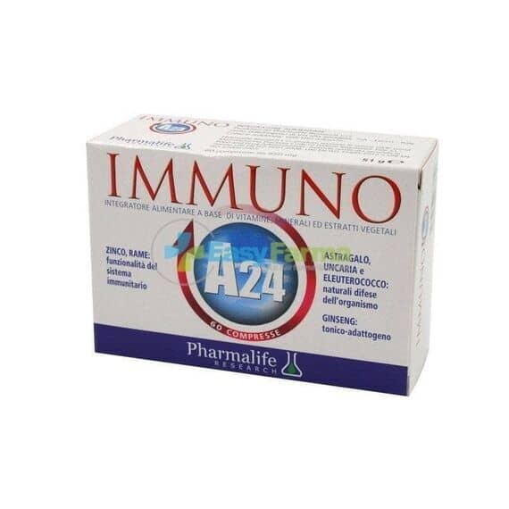 Pharmalife Immuno A24 Integratore Alimentare 60 Compresse | Acquista Online su Farmaclick