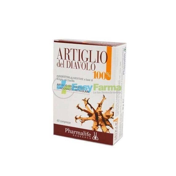 Pharmalife Artiglio del Diavolo 100% Integratore Alimentare 60 Compresse | Acquista Online su Farmaclick
