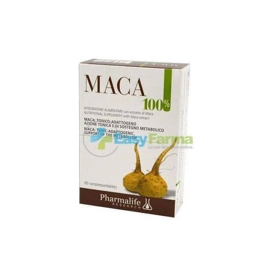 Pharmalife Maca 100% Integratore per la Stanchezza Psicofisica 60 Compresse | Acquista Online su Farmaclick