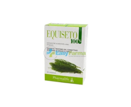 Pharmalife Equiseto 100 % Nahrungsergänzungsmittel für Nägel und Haare 60 Tabletten