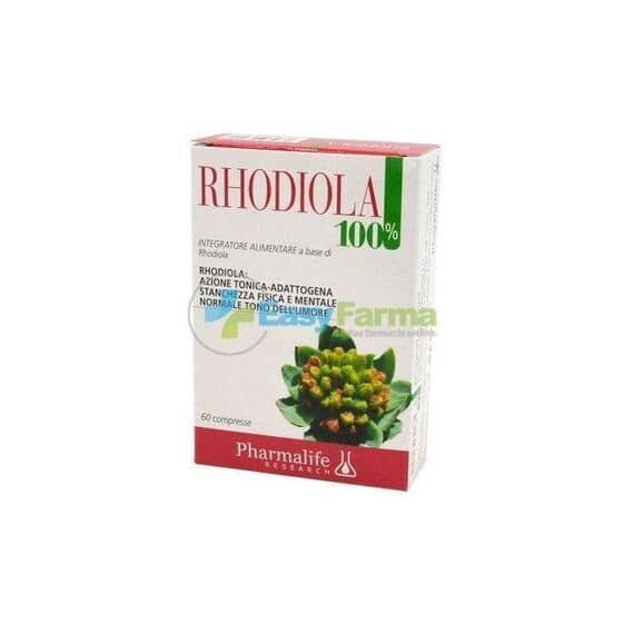 Pharmalife Rhodiola 100% Integratore Alimentare 60 Compresse | Acquista Online su Farmaclick