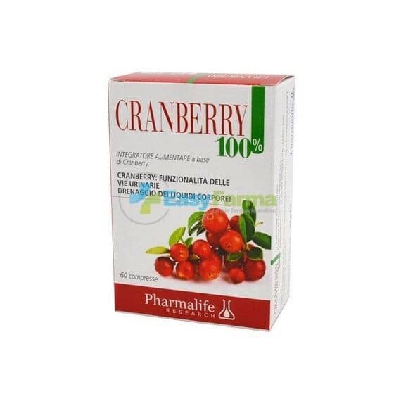 Pharmalife Cranberry 100% Integratore Alimentare 60 Compresse | Acquista Online su Farmaclick