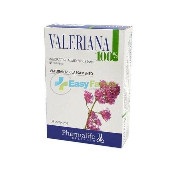 Pharmalife Valeriana 100% Integratore Alimentare 60 Compresse | Acquista Online su Farmaclick