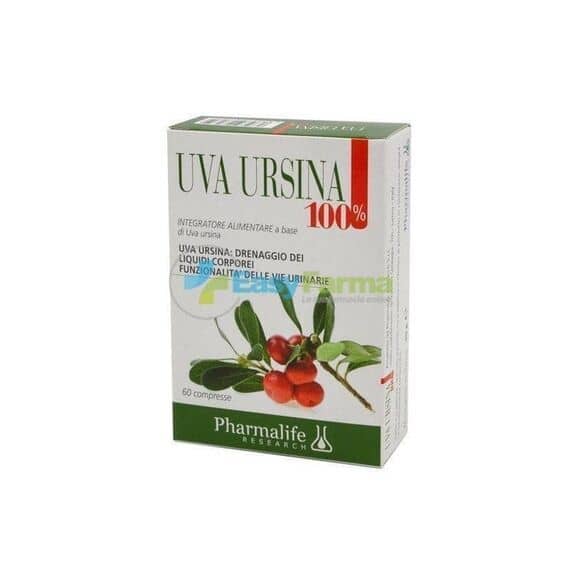 Pharmalife Uva Ursina 100% Integratore Alimentare 60 Compresse | Acquista Online su Farmaclick