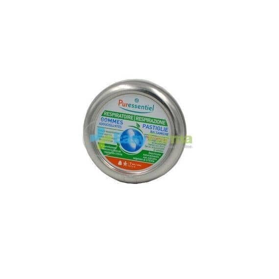 Puressentiel Respirazione Pastiglie Balsamiche Senza Zucchero con Oli Essenziali di Menta e Eucalipto 45g | Acquista Online su Farmaclick