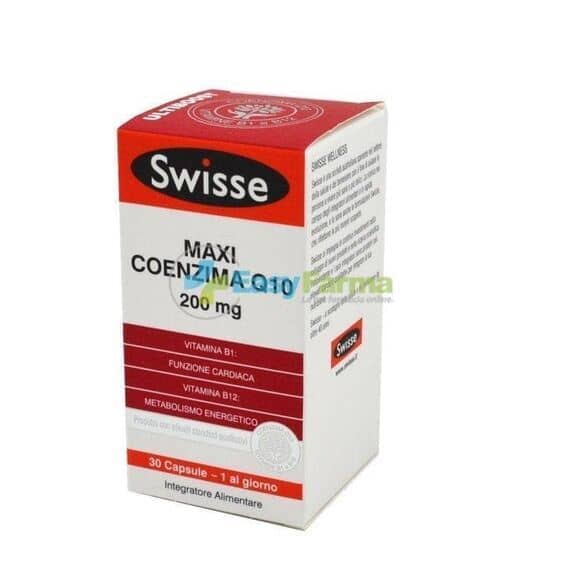 Swisse Maxi Coenzima Q10 200 Mg 30 Capsule | Acquista Online su Farmaclick