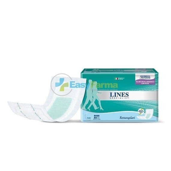 Lines Specialist Telino Rettangolare Ipoallergenico con Aloe 22 Pezzi | Acquista Online su Farmaclick