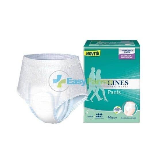 Lines Specialist Pants Super Taglia Medium 12 Pezzi | Acquista Online su Farmaclick