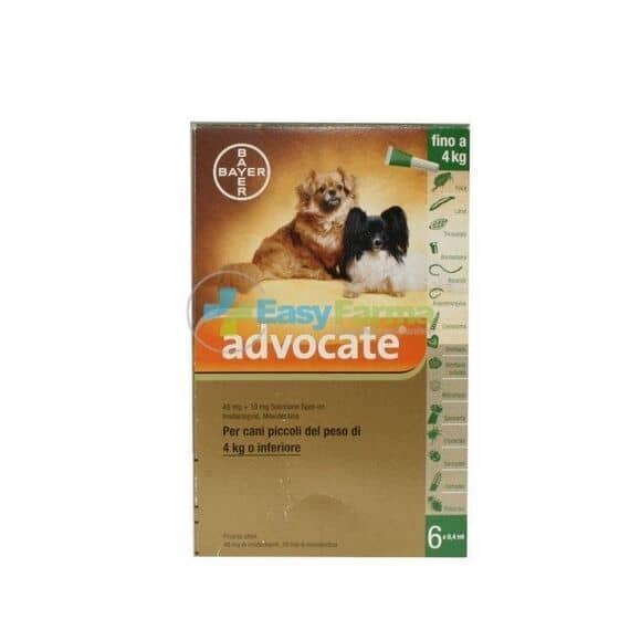 Bayer Advocate per Cani Piccoli 6x0,4ml | Acquista Online su Farmaclick