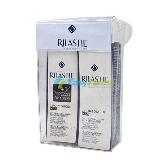 Rilastil Liporeducer Man Gel Rimodellante 200 Ml + Rilastil Liporeducer Man 200 Ml in Omaggio | Acquista Online su Farmaclick
