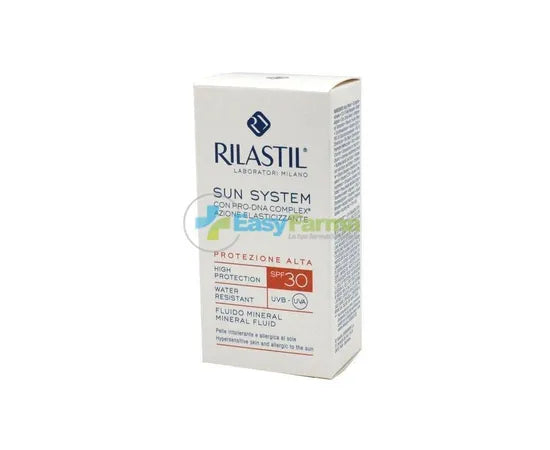 Rilastil Sun System Spf30 Hoher Schutz Mineralisches Fluid 50 ml