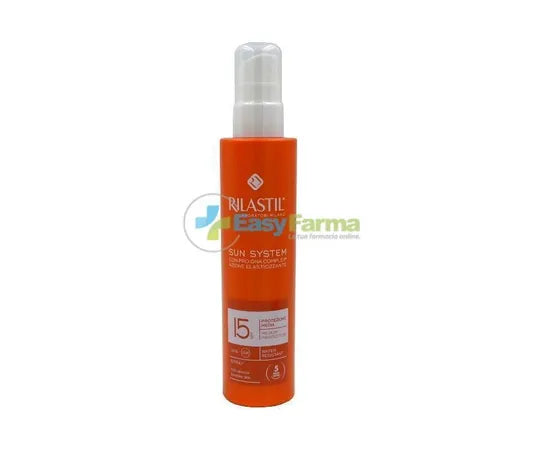 Rilastil Sun System Solare Spray LSF 15 Elastizitätsfördernd 200ml