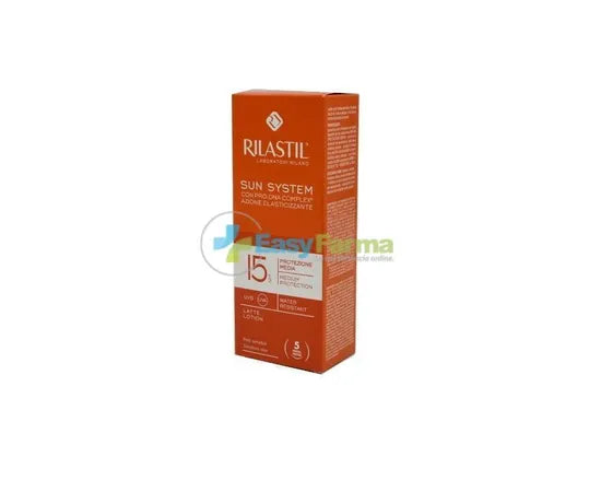 Rilastil Sun System Lotion LSF 15 Mittlerer Schutz 100 ml