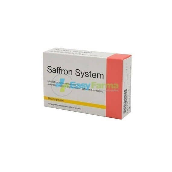 Saffron System Integratore Alimentare 20 Compresse | Acquista Online su Farmaclick