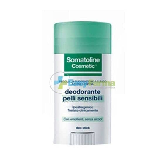 Somatoline Cosmetic Deodorante Stick Donna Pelli Sensibili 40 Ml | Acquista Online su Farmaclick