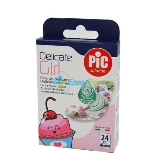 Pic Delicate Girl Cerotto 24 Pezzi Medio 19 X 72 Mm | Acquista Online su Farmaclick