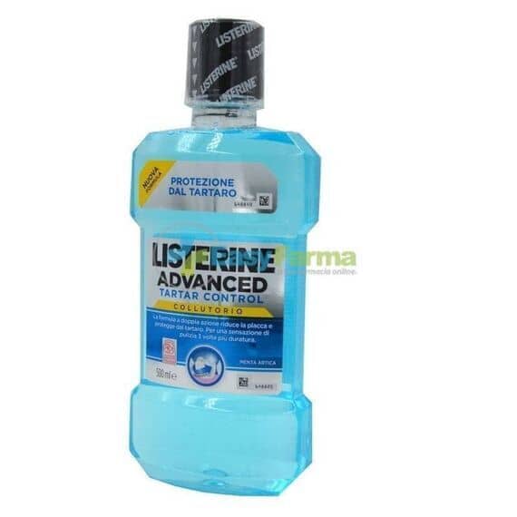 Listerine Advanced Tartar Control Collutorio 500 Ml | Acquista Online su Farmaclick