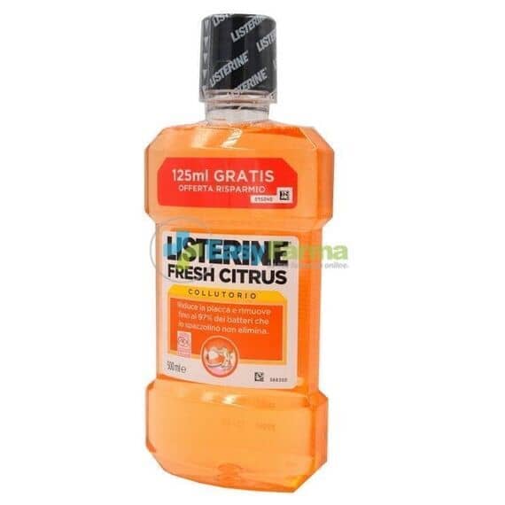 Listerine Fresh Citrus Colluttorio 500 Ml | Acquista Online su Farmaclick
