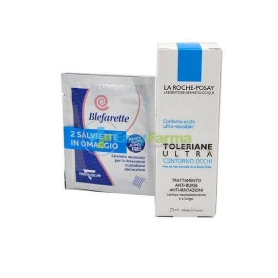 La Roche Posay Toleriane Ultra Contorno Occhi 20 Ml + 2 Salviette Omaggio | Acquista Online su Farmaclick