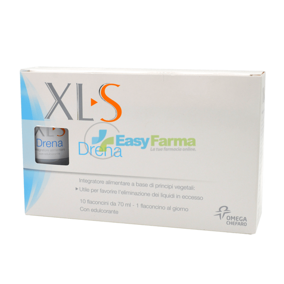 Xls Drena Integratore Alimentare 10 Flaconcini da 70 Ml | Acquista Online su Farmaclick