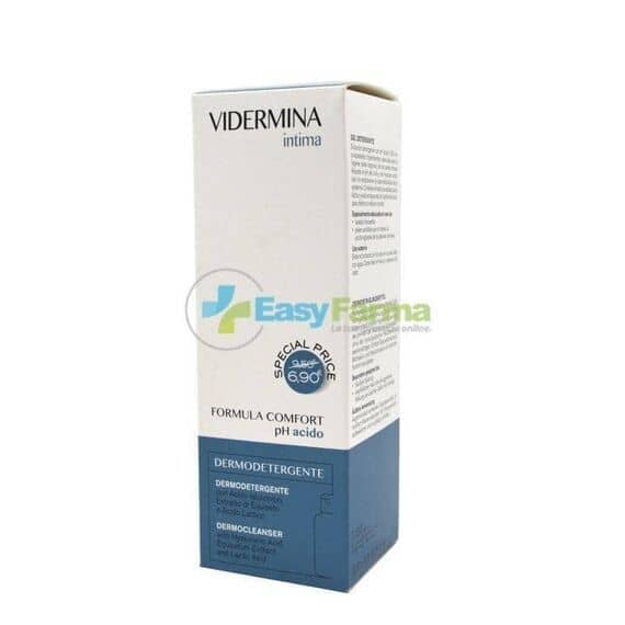 Vidermina Intima Formula Comfort Ph Acido Dermodetergente 300 Ml | Acquista Online su Farmaclick