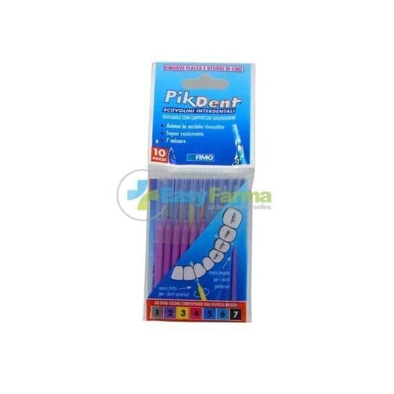 Pikdent Scovolino Interdentale Tascabile con Cappuccio Salvaigiene 10 Pezzi 0.5 Mm | Acquista Online su Farmaclick