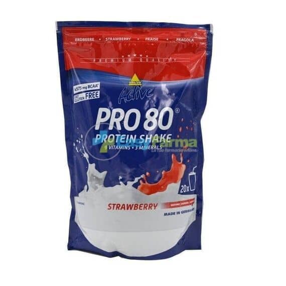 Inkospor Active Pro 80 Protein Shake 80 Fragola 500g | Acquista Online su Farmaclick