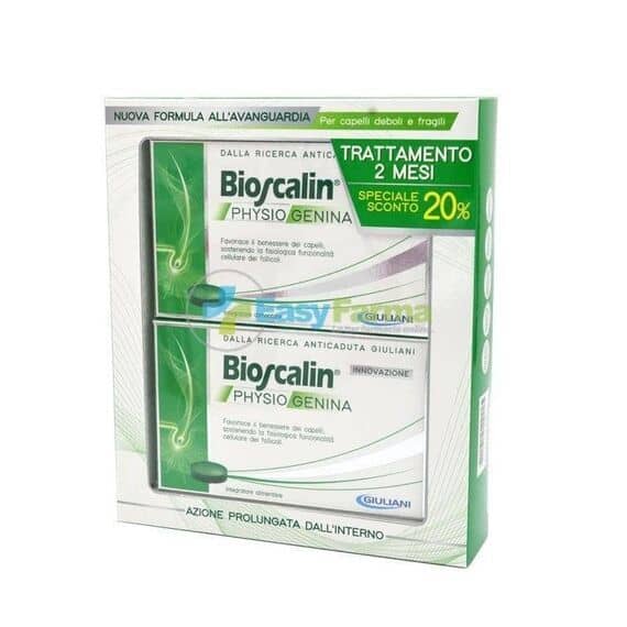 Bioscalin Nuova Formula Physiogenina Integratore Alimentare Trattamento 2 Mesi 60 Compresse | Acquista Online su Farmaclick