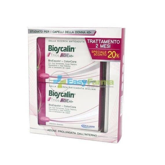 Bioscalin Trico Age 45+ Donna Trattamento 2 Mesi 60 Compresse | Acquista Online su Farmaclick