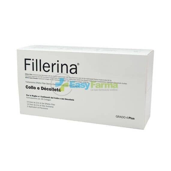 Fillerina Collo e Decollete Trattamento Filler Base Grado 4plus Flac 30+30 Ml | Acquista Online su Farmaclick