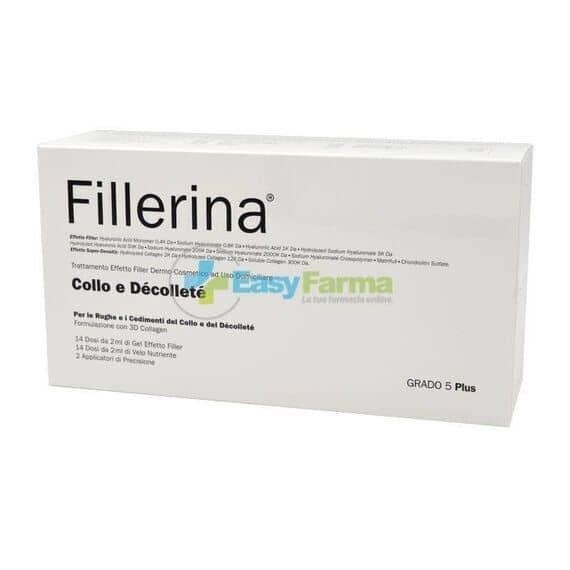 Fillerina Collo e Decollete Trattamento Filler Base Grado 5plus Flac 30+30 Ml | Acquista Online su Farmaclick