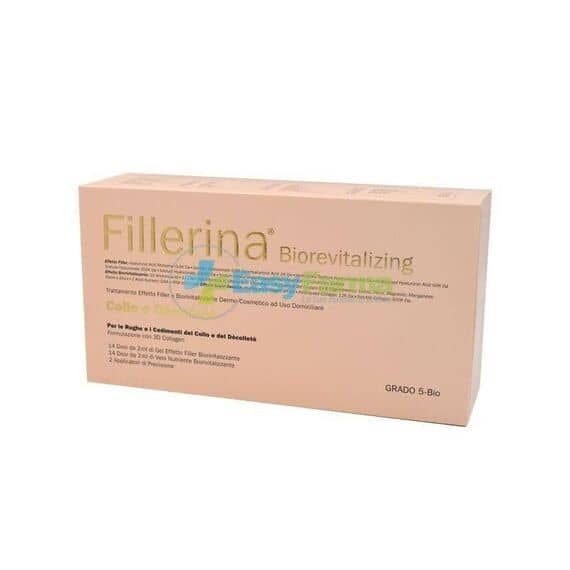 Labo Fillerina Zone Specifiche Biorevitalizing Collo e Decollete Trattamento Completo con 3d Collagen Grado 5 | Acquista Online su Farmaclick