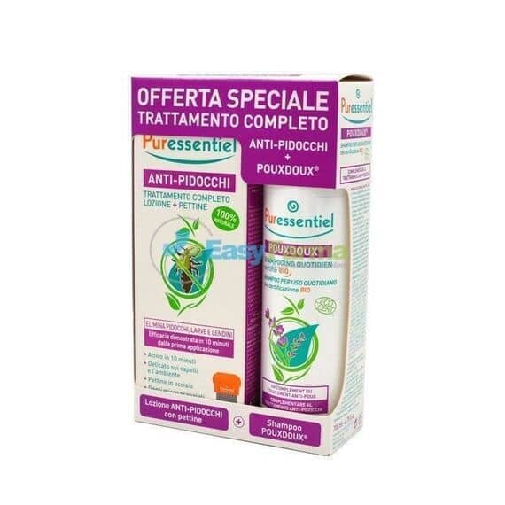 Puressentiel Trattamento Completo Anti Pidocchi Lozione 100 Ml + Shampoo Pouxdoux 200 Ml | Acquista Online su Farmaclick