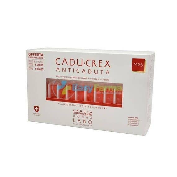 Labo Cadu Crex Mps Transdermic Isole Follicolari Caduta Abbondante Donna 40 Fiale | Acquista Online su Farmaclick