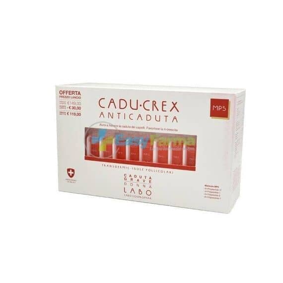 Labo Cadu Crex Mps Transdermic Isole Follicolari Caduta Grave Donna 40 Fiale | Acquista Online su Farmaclick