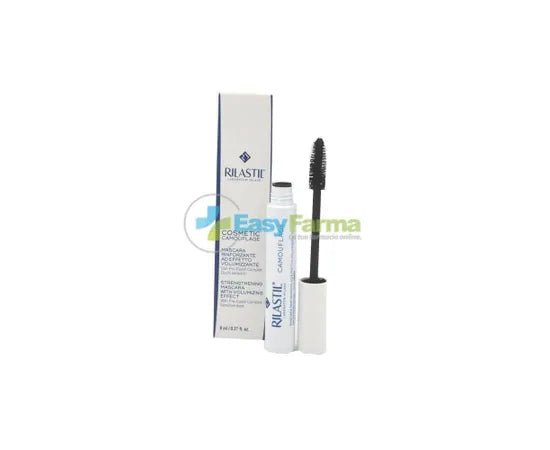 Rilastil Cosmetic Camouflage Mascara Volumizing-Effekt Schwarz 8 ml