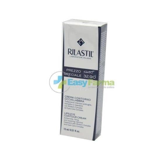 Rilastil Multirepair Crema Contorno Occhi e Labbra 15 Ml | Acquista Online su Farmaclick