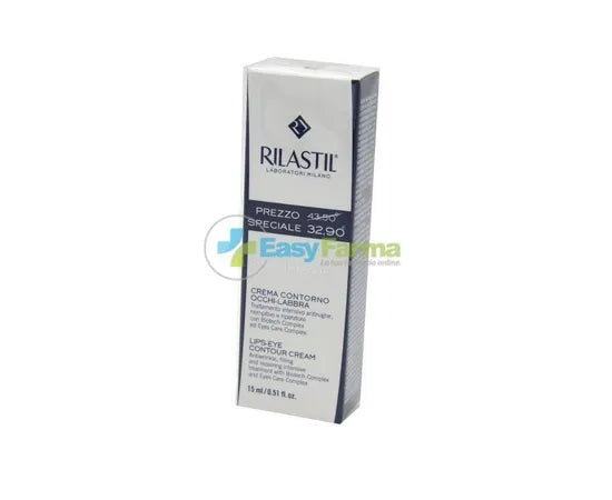 Rilastil Multirepair Augen- und Lippenkonturencreme 15 ml