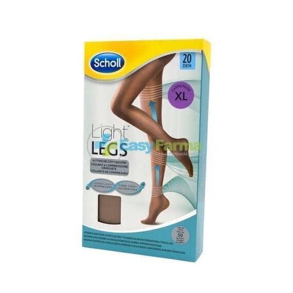 Scholl Light Legs Collant a Compressione Graduata 20 Denari Taglia Xl Nude | Acquista Online su Farmaclick