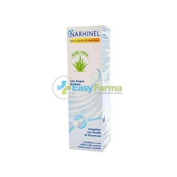 Narhinel Spray Nasale con Aloe Vera con Acqua di Mare 100 Ml | Acquista Online su Farmaclick