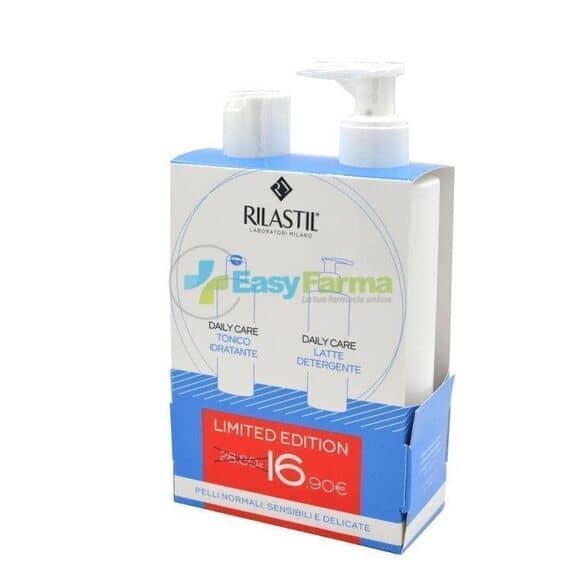 Rilastil Daily Care Latte Detergente 250 Ml + Tonico 250 Ml | Acquista Online su Farmaclick