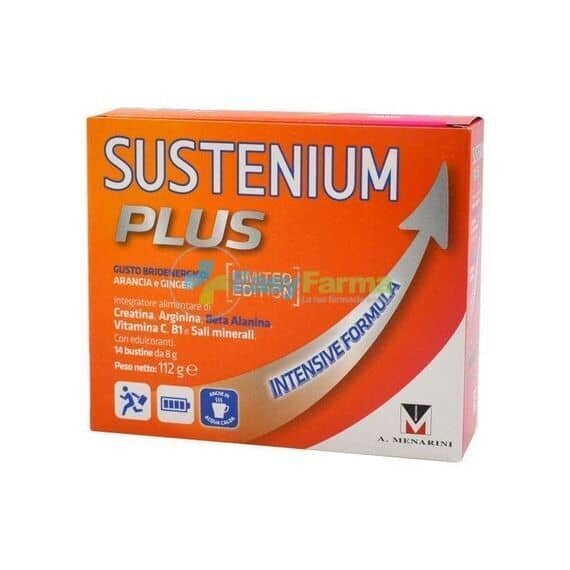 Sustenium Plus Integratore Alimentare Formula Intensiva Arancia e Ginger 14 Bustine | Acquista Online su Farmaclick